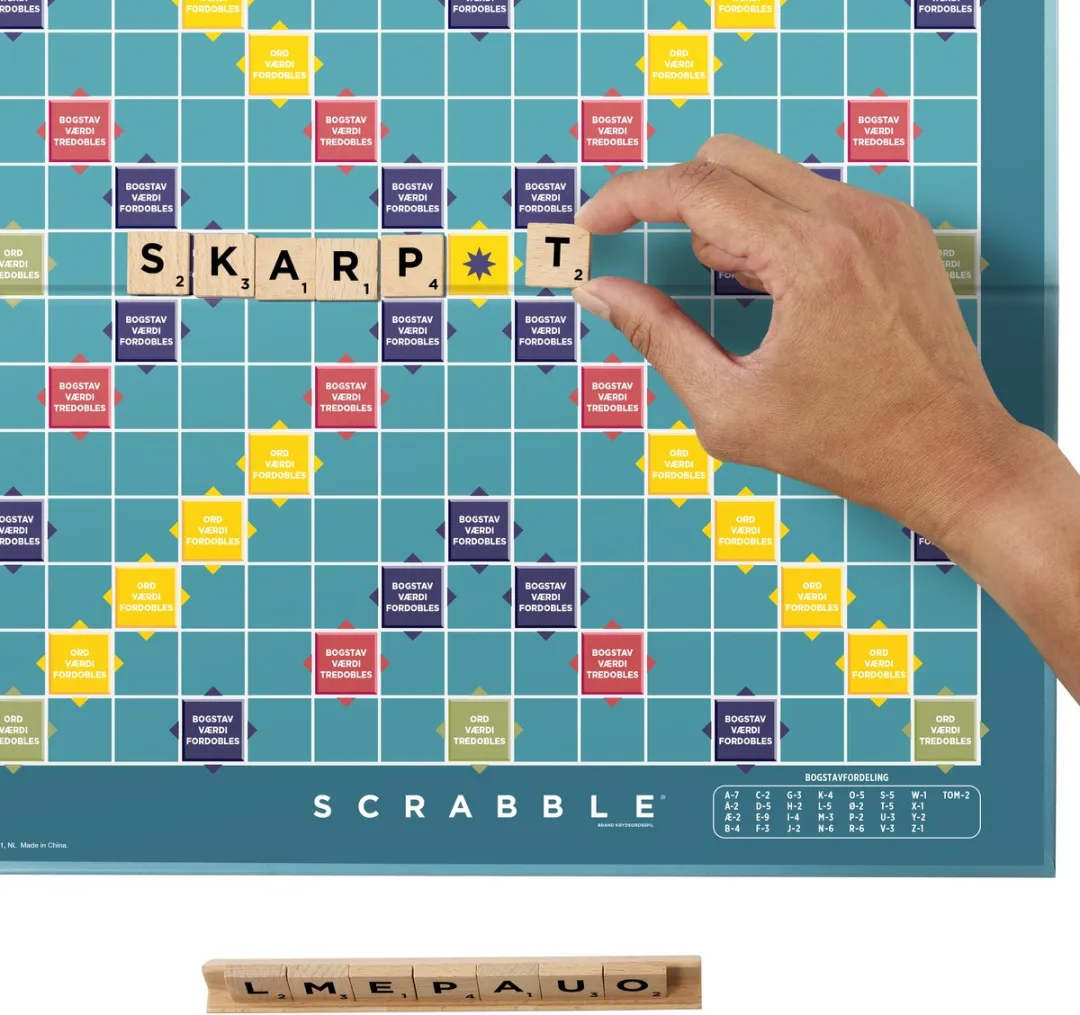 Mattel Scrabble Bordspel - 2-4 Spelers
