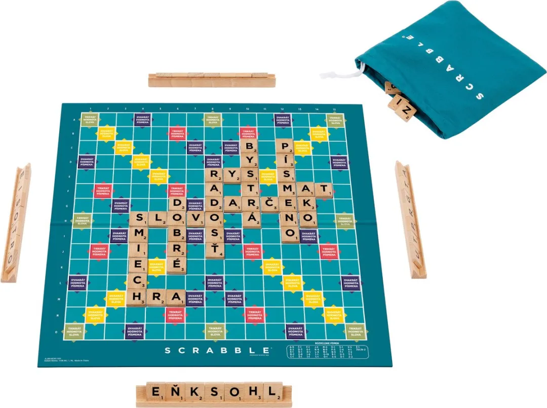 Mattel Scrabble Bordspel - 2-4 Spelers