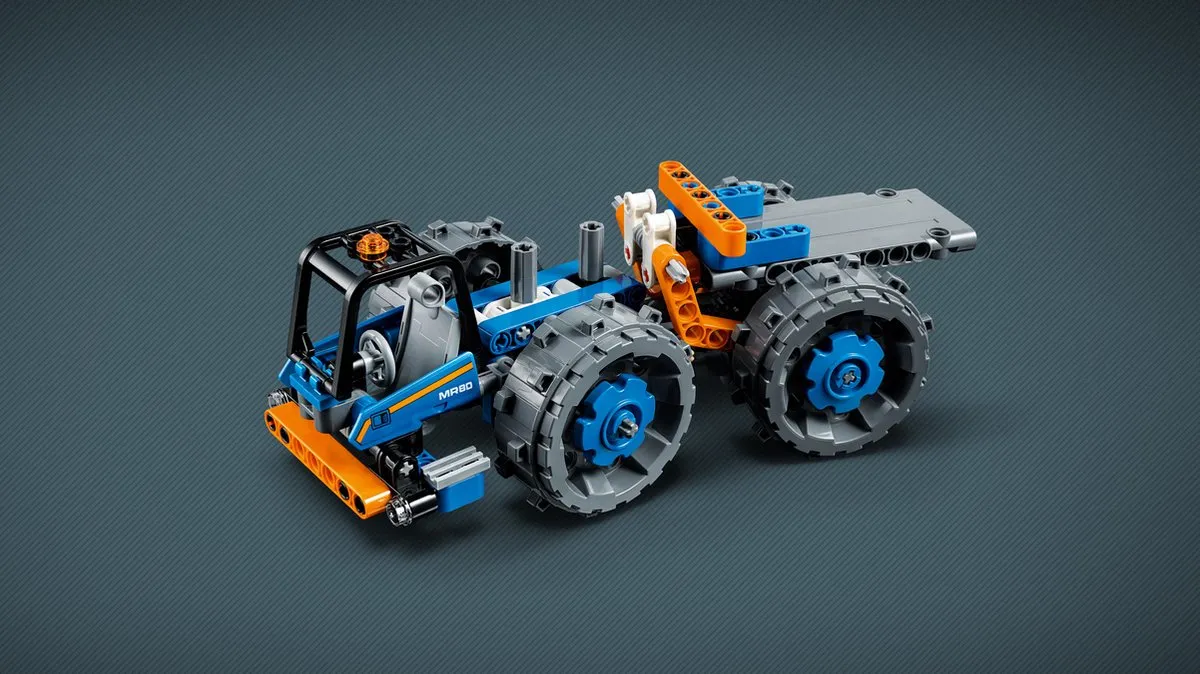 LEGO Technic Afvalpersdozer 42071 - 171 Stukken - Zwart