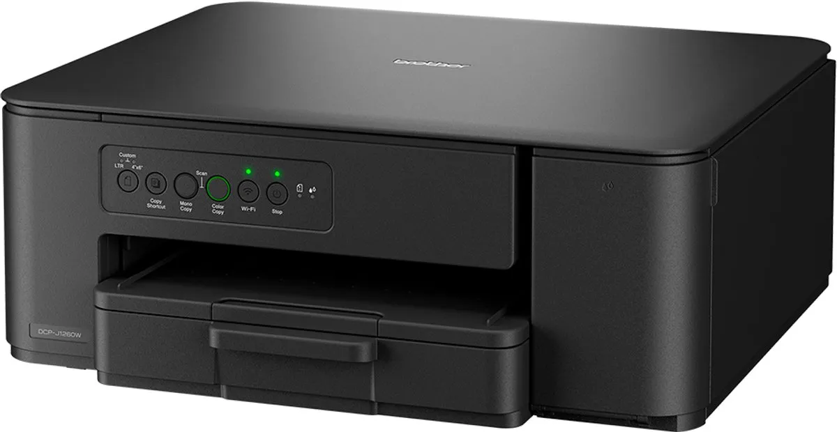 Brother DCP-J1260W Multifunctionele Inkjetprinter - 16 ppm - Wifi - Zwart