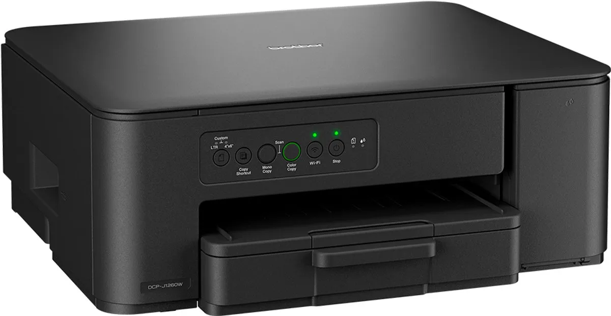 Brother DCP-J1260W Multifunctionele Inkjetprinter - 16 ppm - Wifi - Zwart