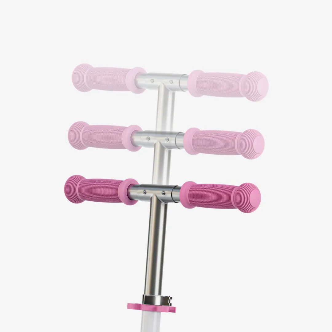 Tulano Zigzag Kinderstep Kinderscooter - Roze - afbeelding 6 van 6