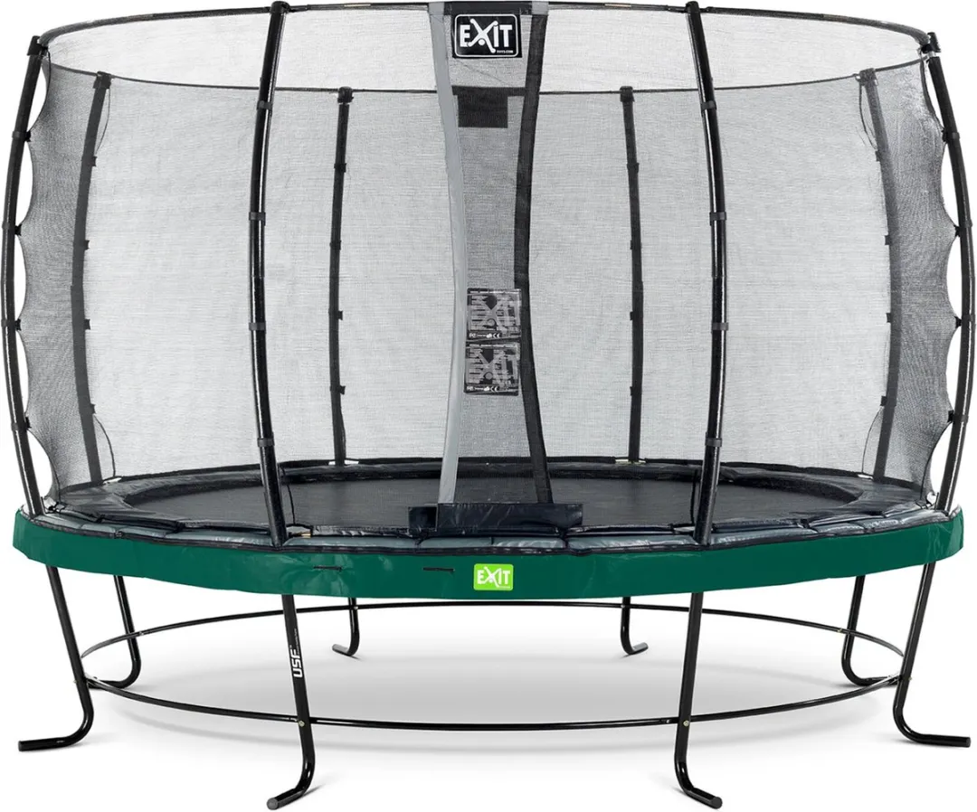 EXIT Elegant Trampoline Ø390cm Groen
