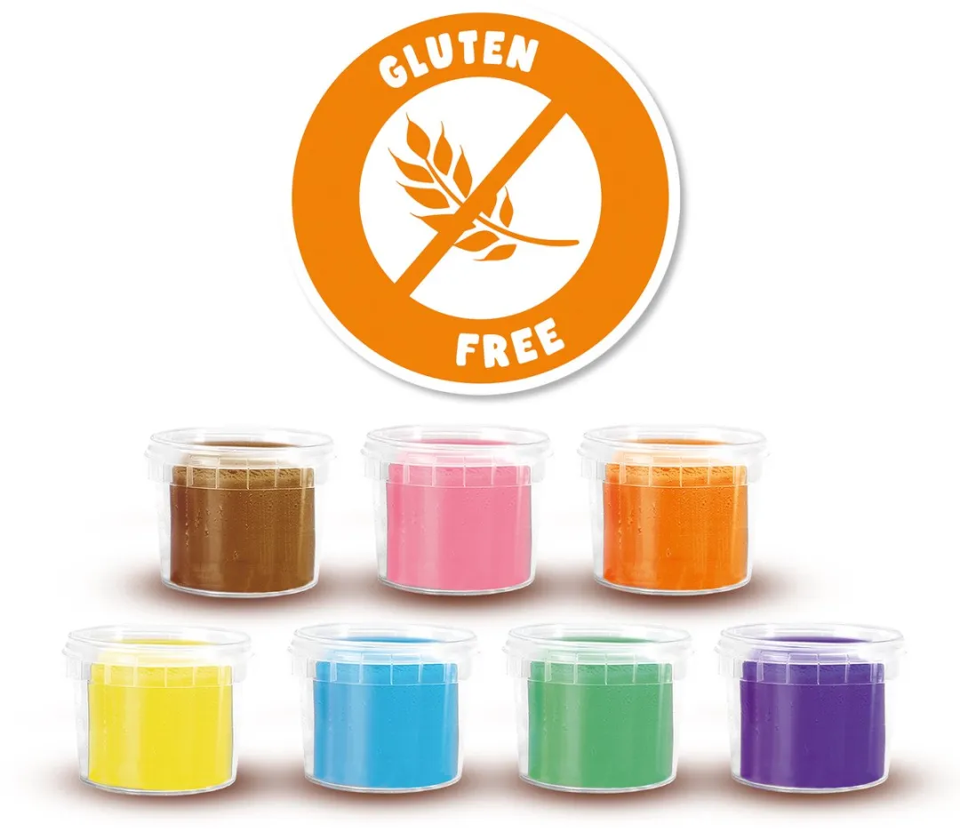 SES Creative Eco Klei Mega Set 7x90g - Vegan & Glutenvrij