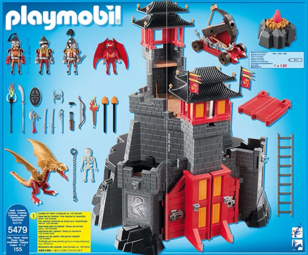 Playmobil Groot Drakenkasteel 5479 - Multicolor