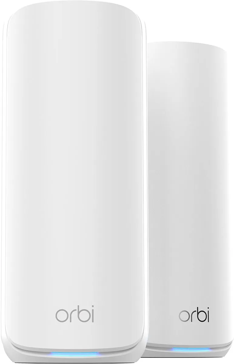 Netgear Orbi RBE872 Mesh WiFi 7 Tri-Band 21Gbps 2-Pack - Wit