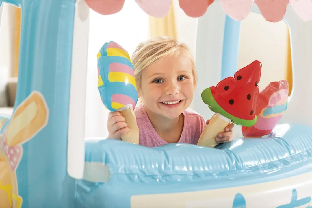 Intex Kinderzwembad IJskraam 127cm - Zwart
