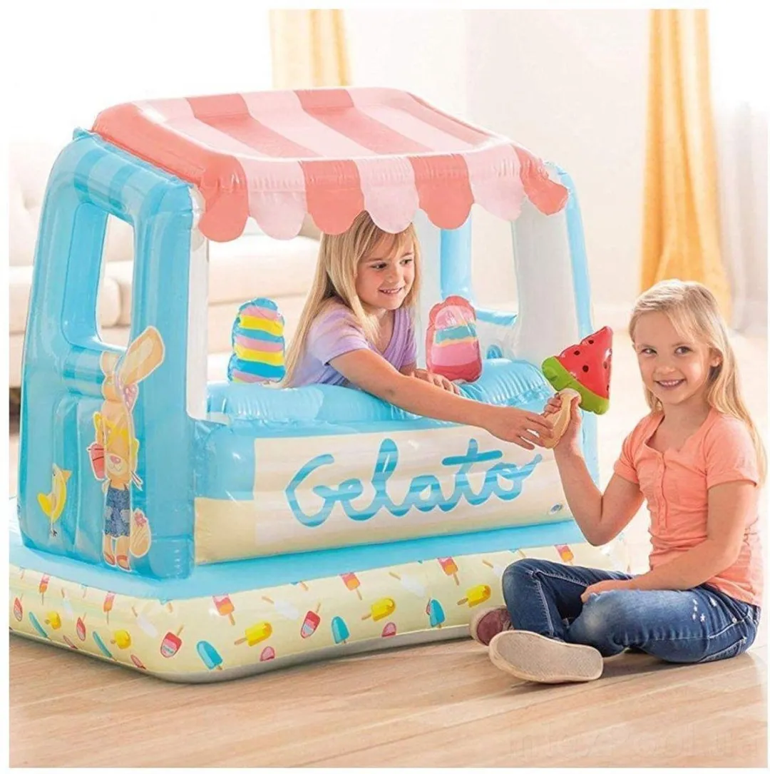 Intex Kinderzwembad IJskraam 127cm - Zwart