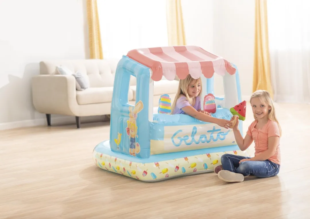 Intex Kinderzwembad IJskraam 127cm - Zwart