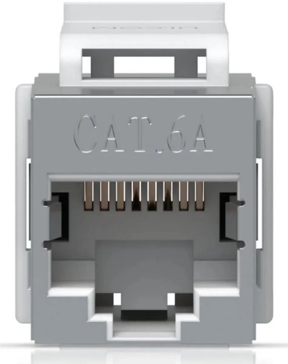 Ubiquiti Cat6A Keystone Coupler UACC-KEYSTONE-COUPLER-C6A - 12 Stuks