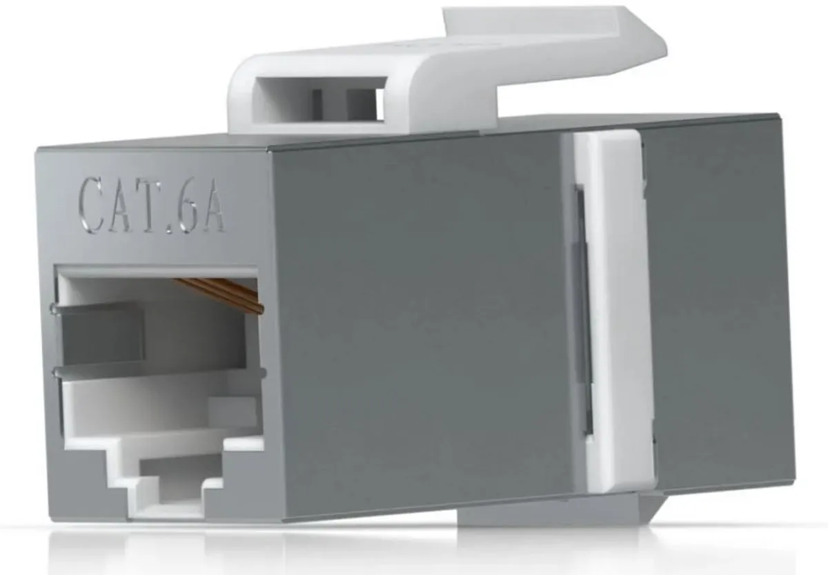 Ubiquiti Cat6A Keystone Coupler UACC-KEYSTONE-COUPLER-C6A - 12 Stuks