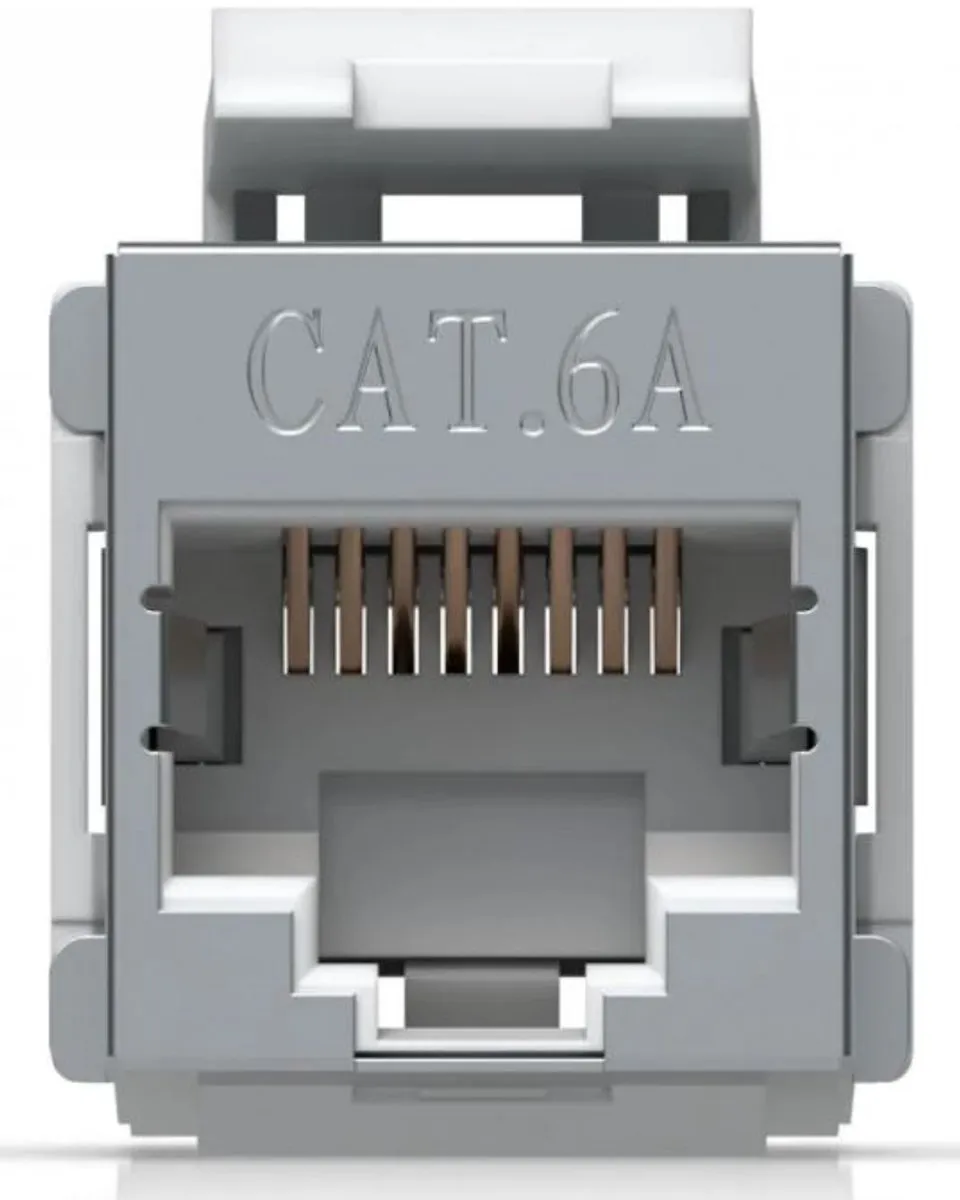 Ubiquiti Cat6A Keystone Coupler UACC-KEYSTONE-COUPLER-C6A - 12 Stuks