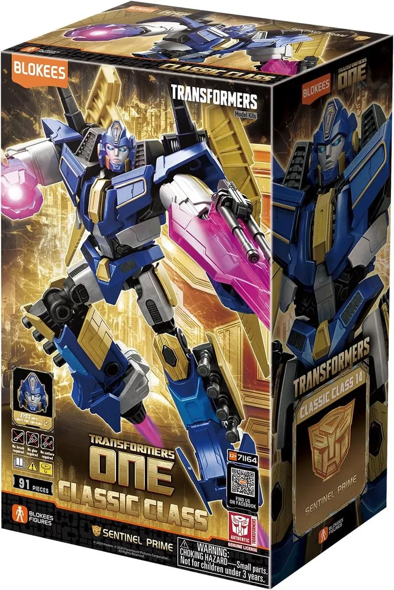 Transformers One Sentinal Prime Modelkit - Multikleur