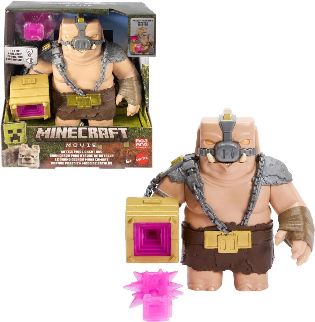 Minecraft Battle Mode Great Hog Figuur