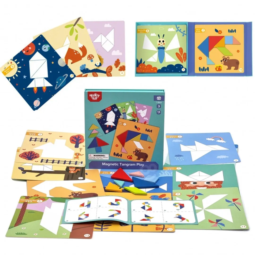 Tooky Toy Houten Tangram Puzzel