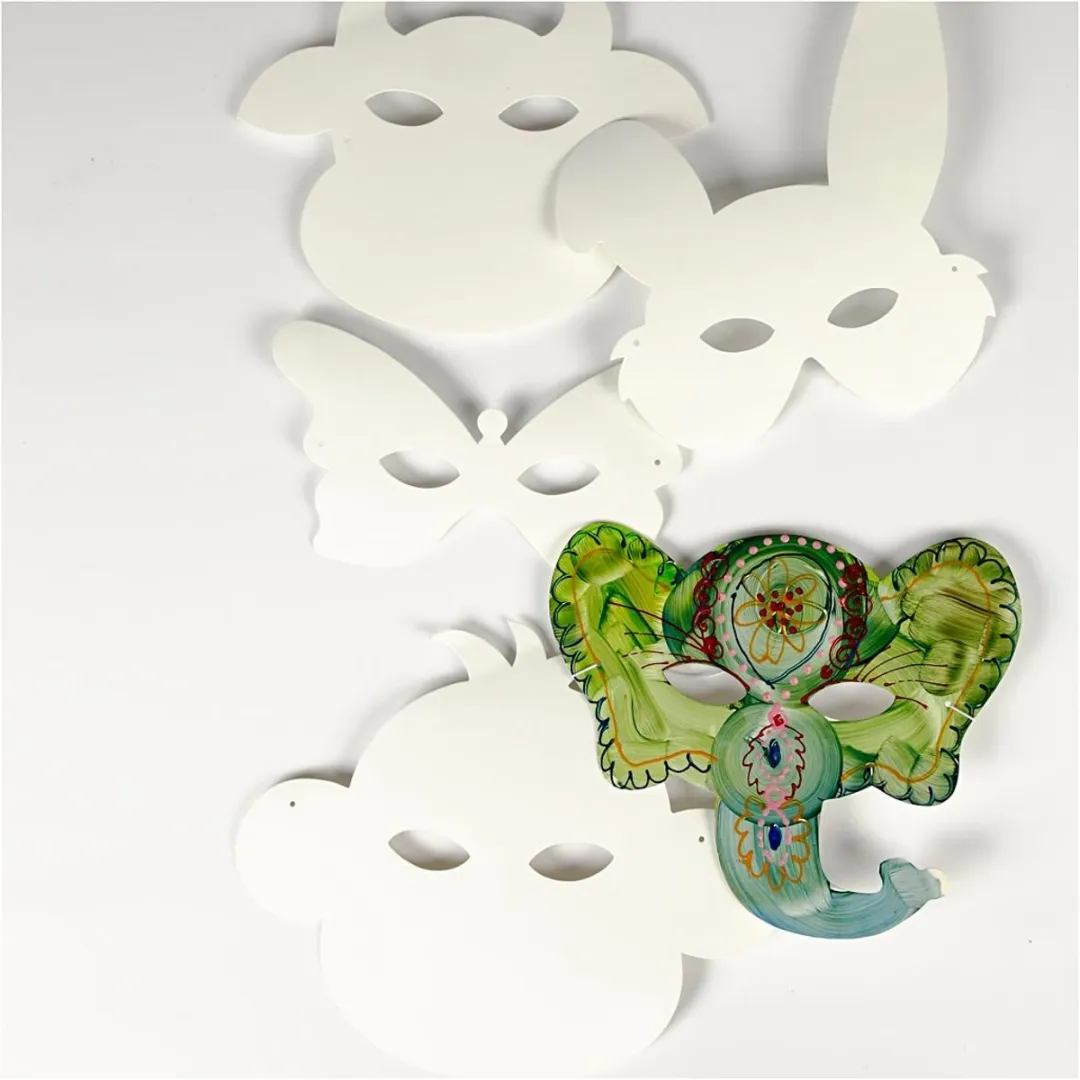 Creativ Company Dierenmaskers - 100 Stuks