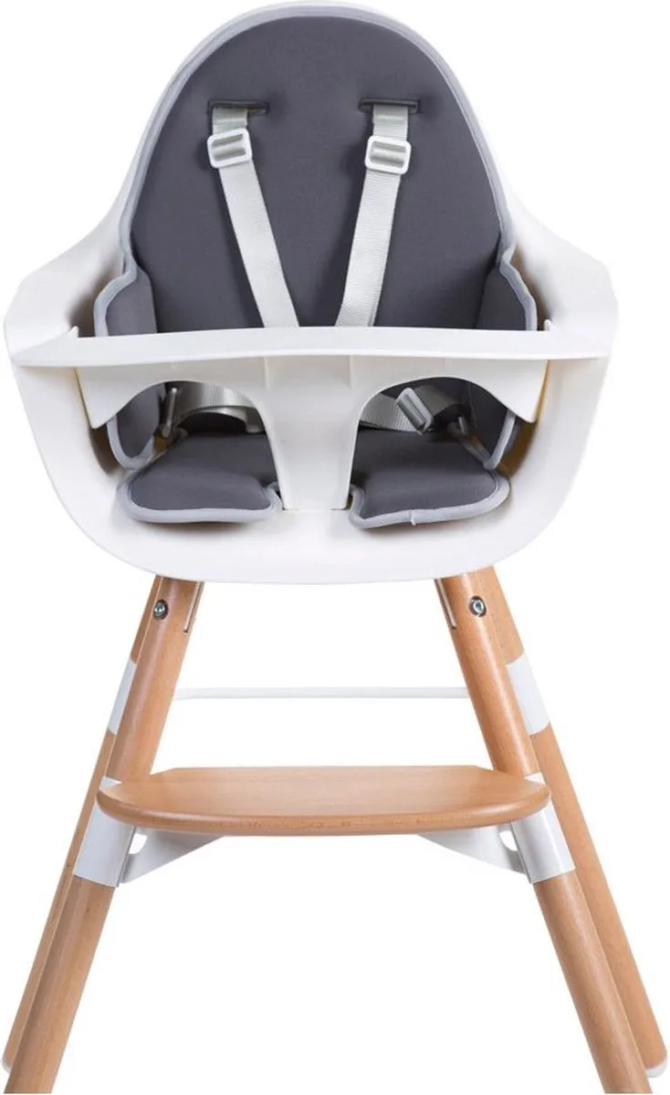 Childhome Evolu Kussen Kinderstoel - Neopreen - Donkergrijs