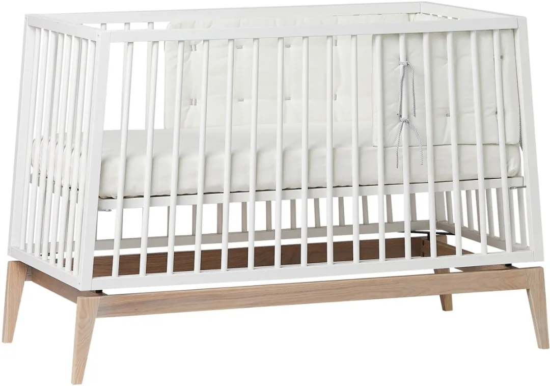 Leander Linea Bedbumper Snow - Ledikant - Wit