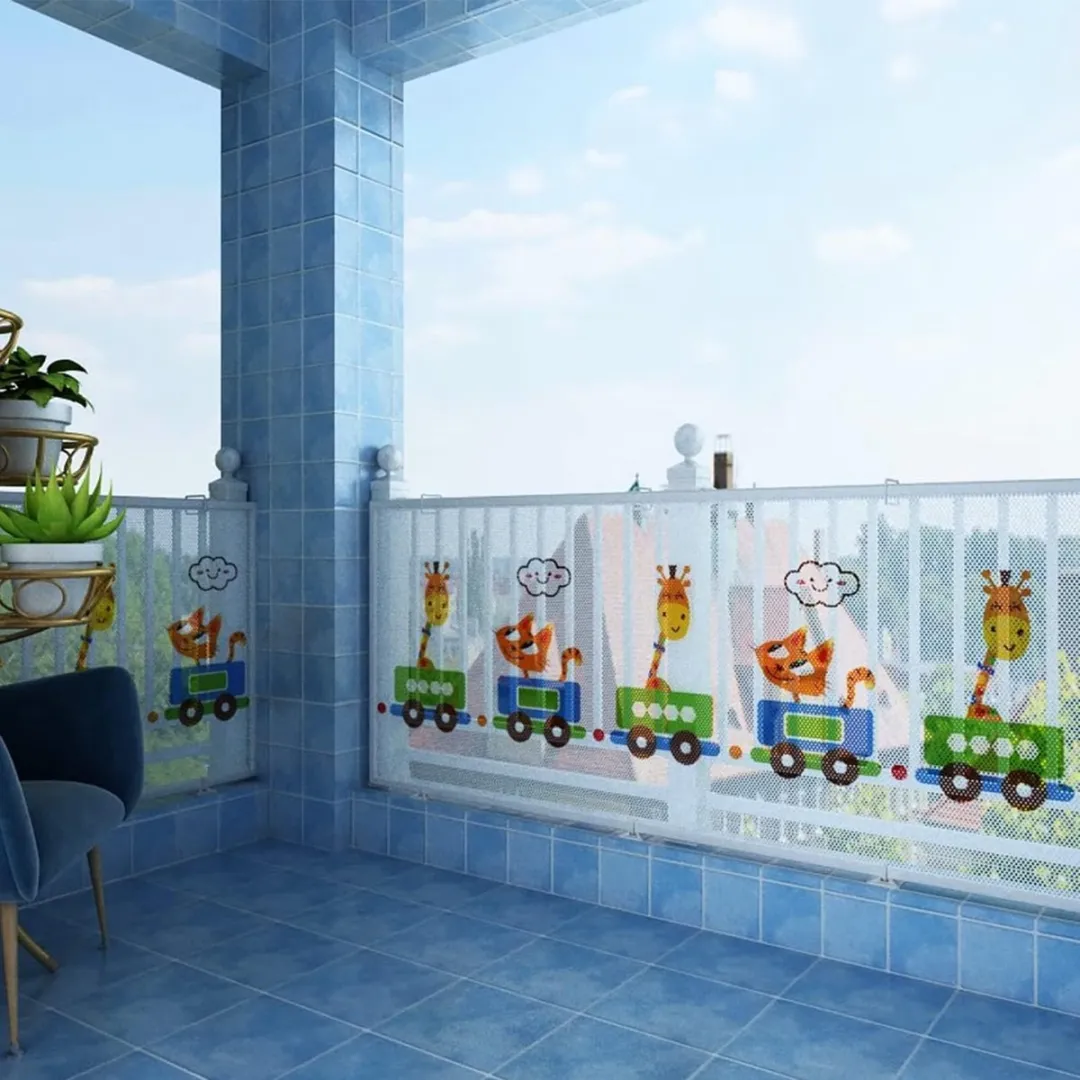 3M Veiligheidsnet Trappen 300x78cm - Wit