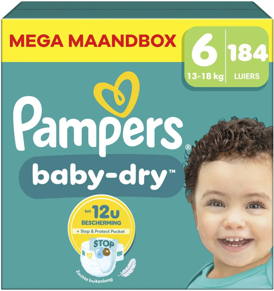 Pampers Baby Dry Maat 6