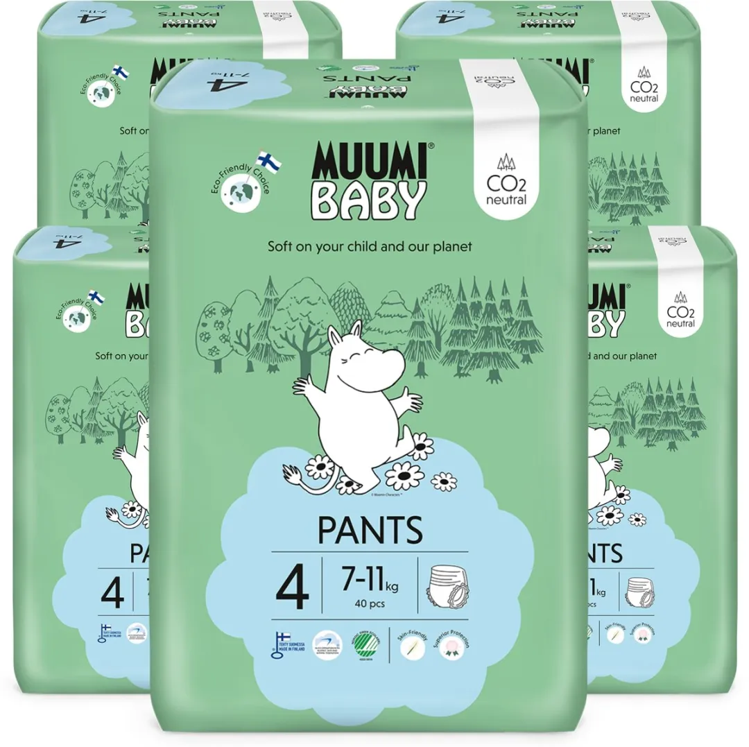 Muumi Baby Eco Luierbroekjes Maat 4