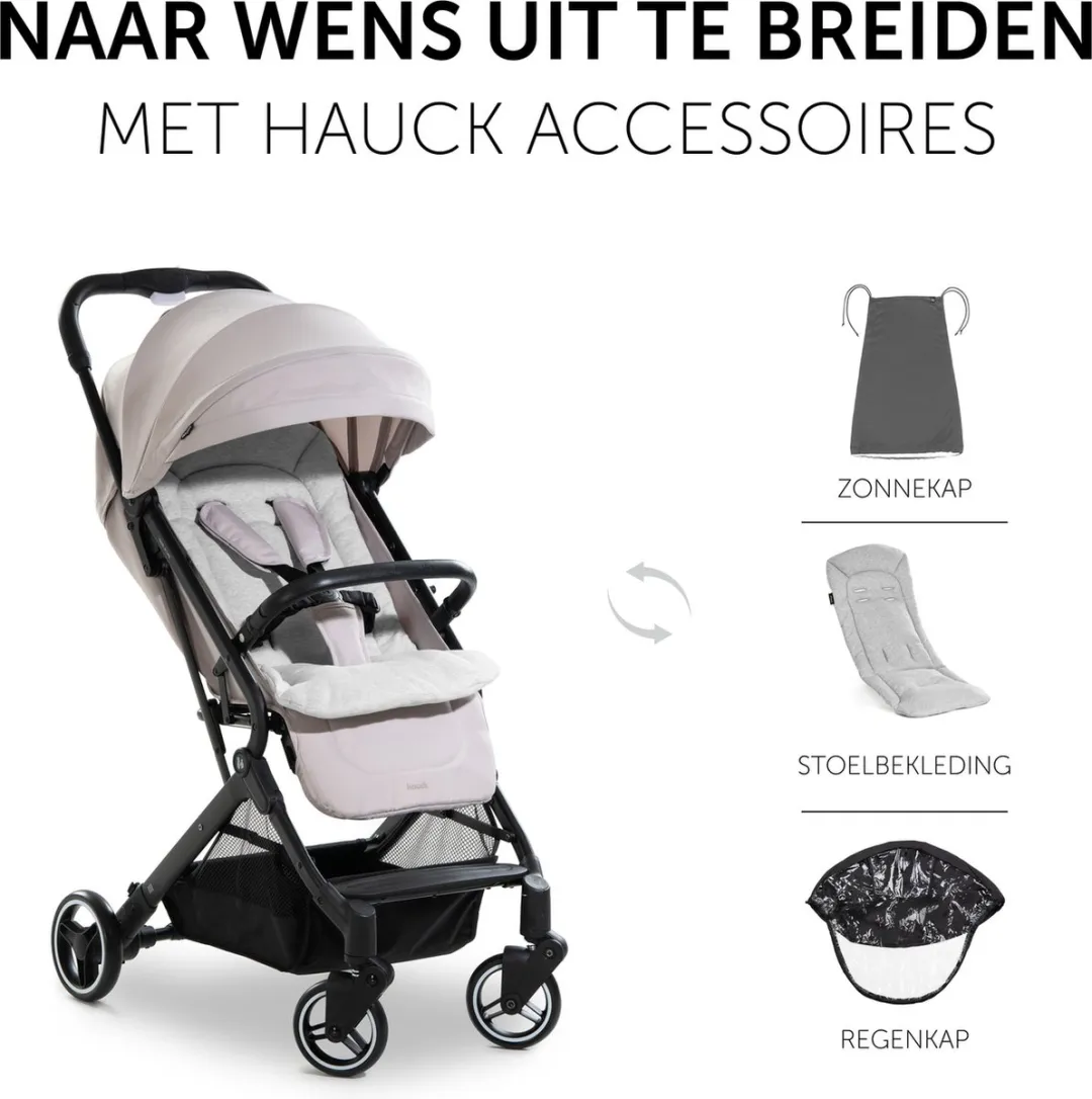 Hauck Travel N Care Buggy - Inklapbaar - Beige