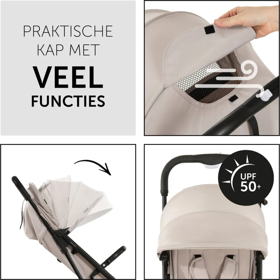 Hauck Travel N Care Buggy - Inklapbaar - Beige