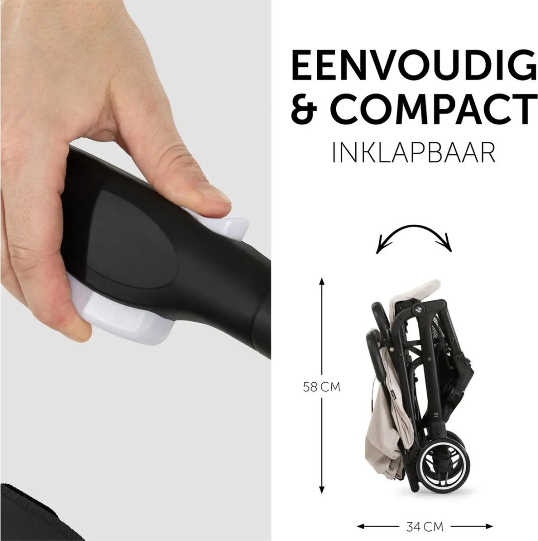 Hauck Travel N Care Buggy - Inklapbaar - Beige
