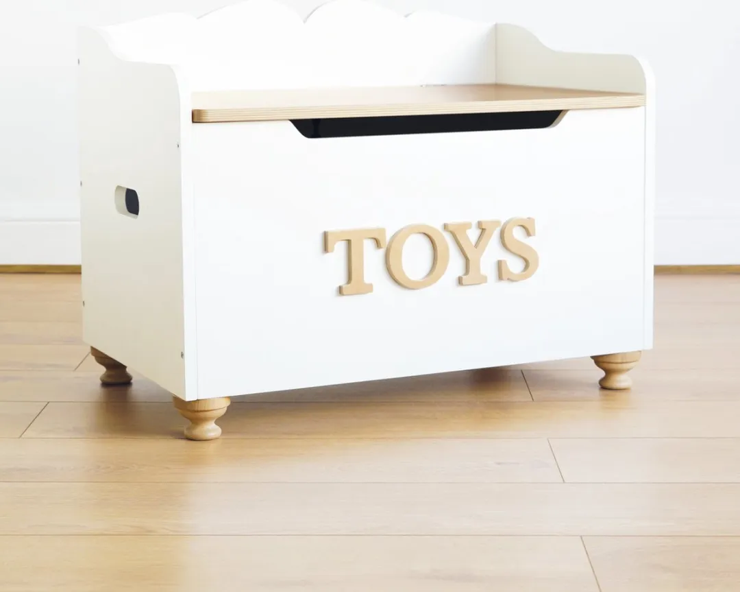 Le Toy Van Speelgoedkist op Poten - Wit
