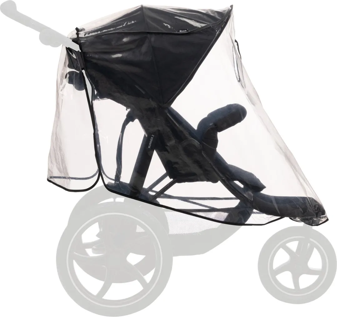 Hauck Regenhoes 3W - Transparant