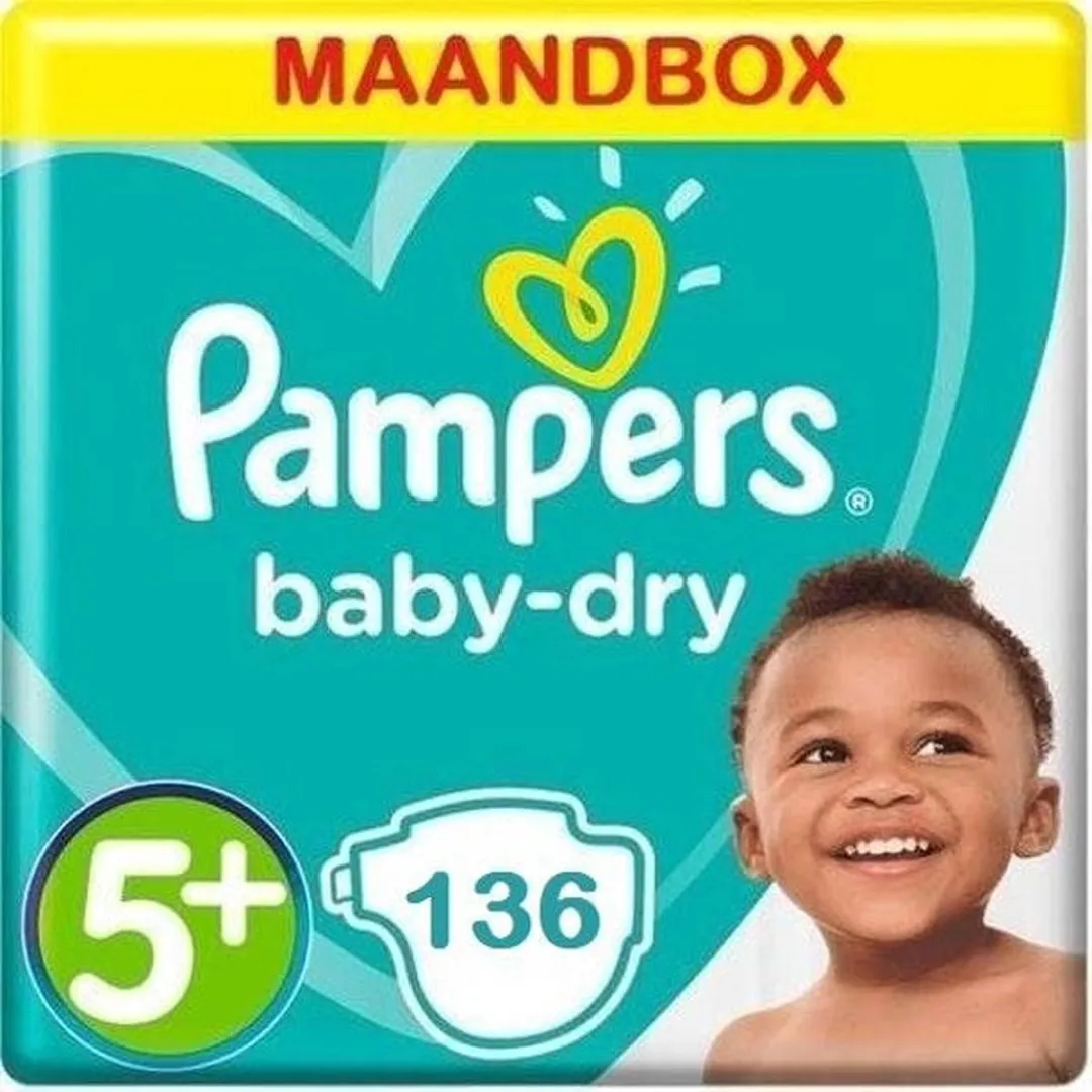 Pampers Baby Dry Maat 5+ Luiers