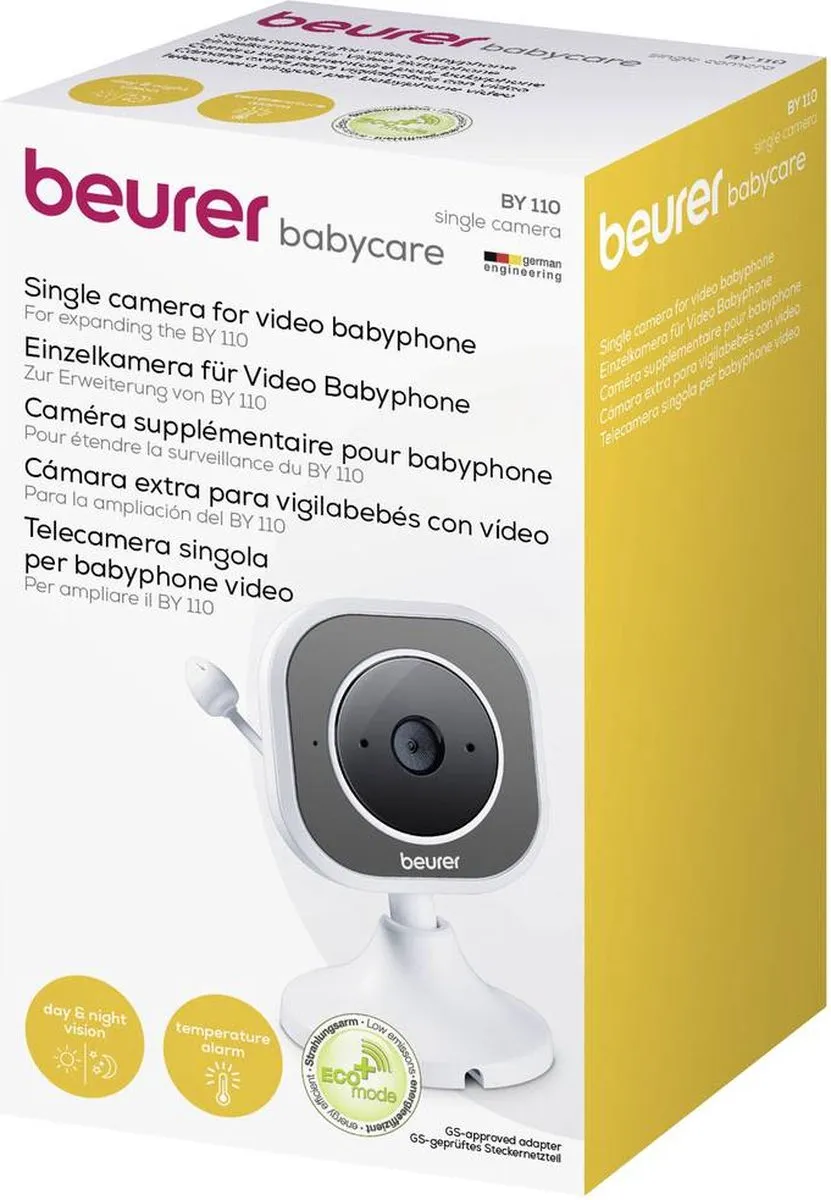Beurer BY 110 Extra Camera - Wit/grijs