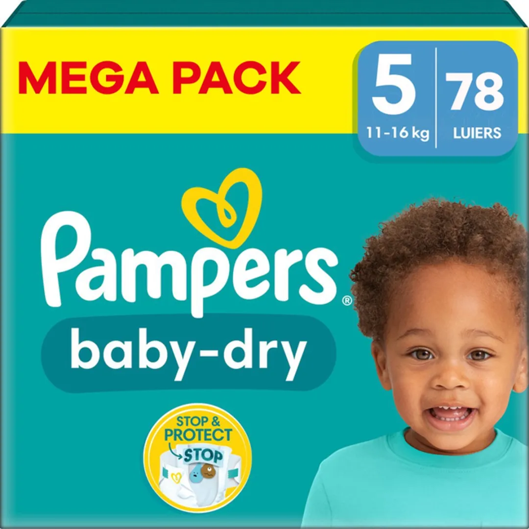 Pampers Baby Dry Maat 5 78 Stuks