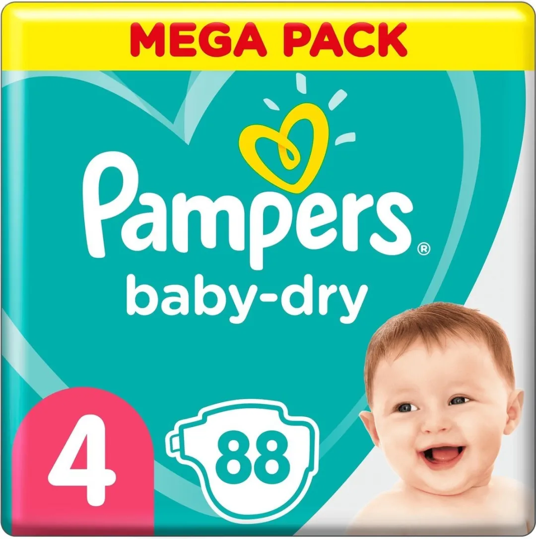Pampers Baby Dry Maat 4