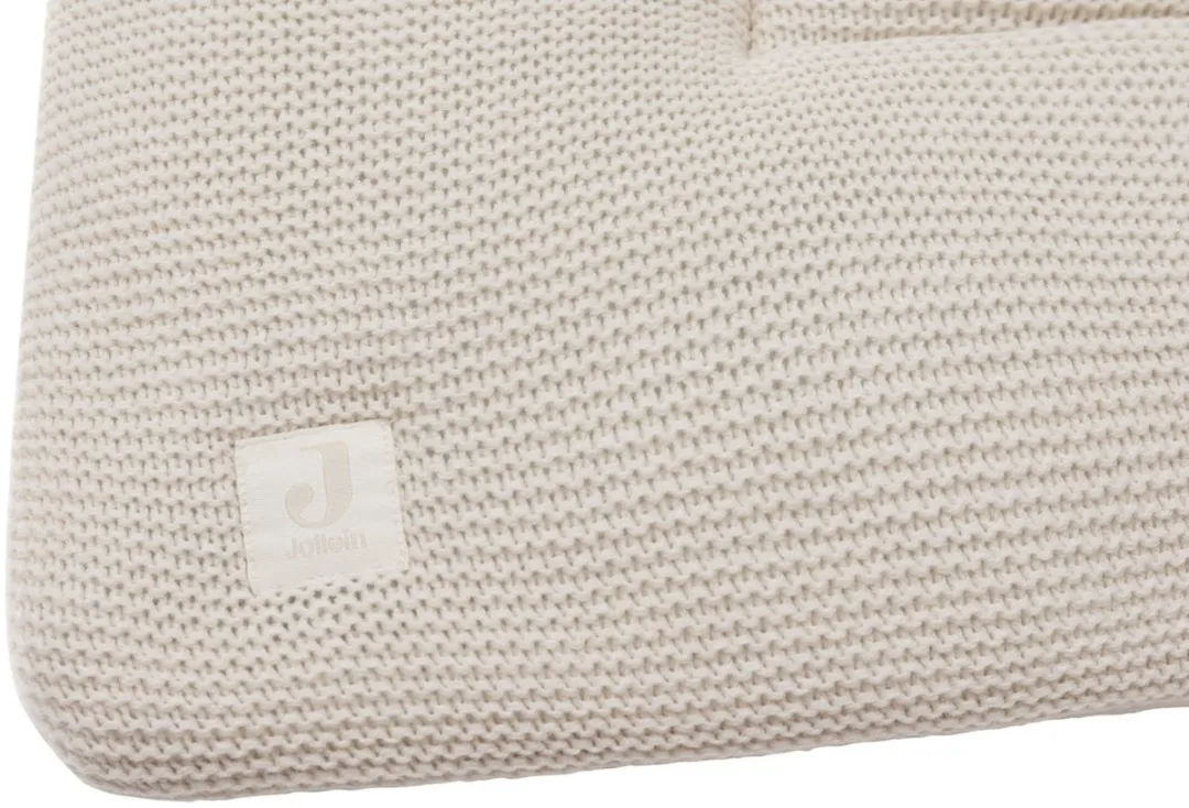 Jollein Tweeling Boxkleed 71x122cm Oatmeal