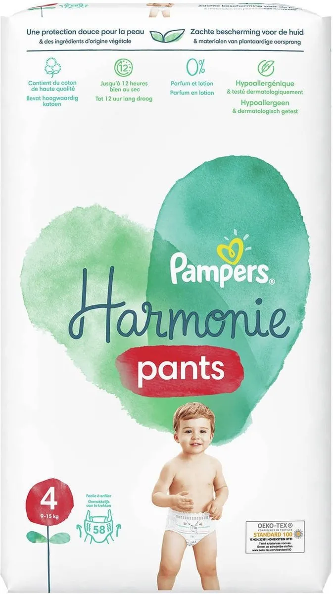 Pampers Harmonie Pants Maat 4 - 192 Stuks