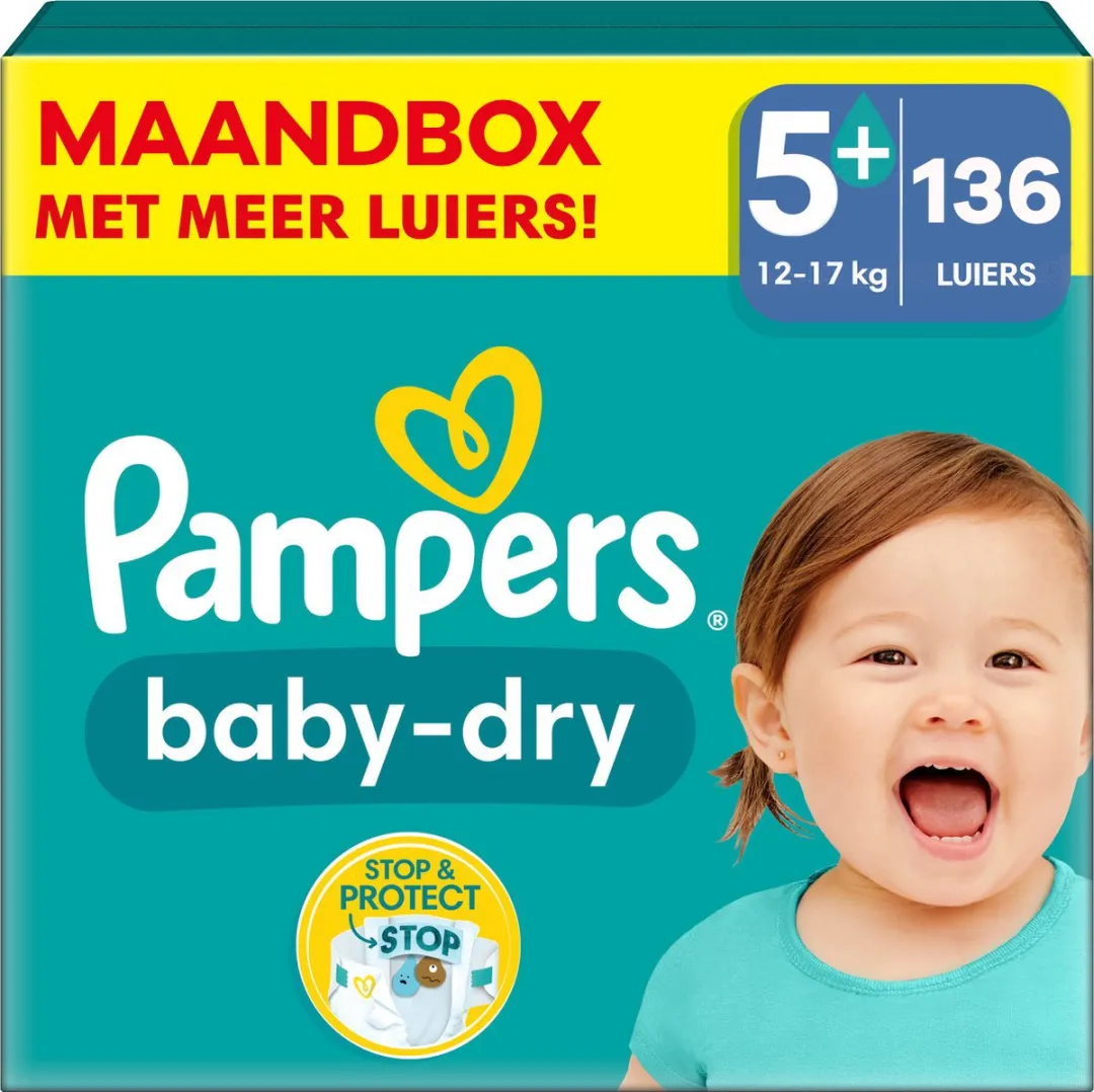 Pampers Baby Dry Maat 5+