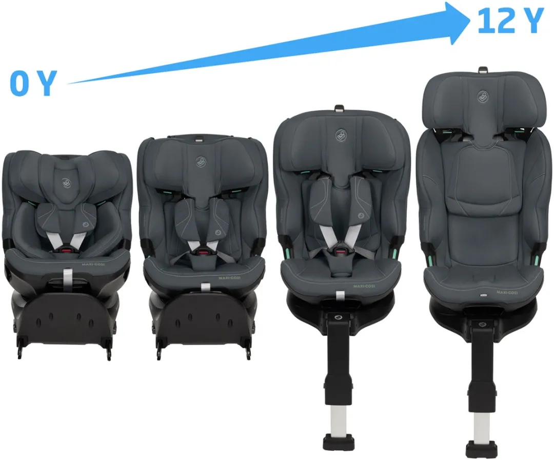 Maxi-Cosi Emerald 360 Plus Autostoel - Authentic Graphite