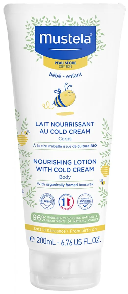 Mustela Cold Cream Lichaamsmelk 200ml