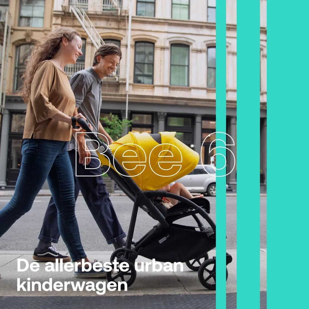 Bugaboo Bee 6 Kinderwagen - Zwart - afbeelding 6 van 6