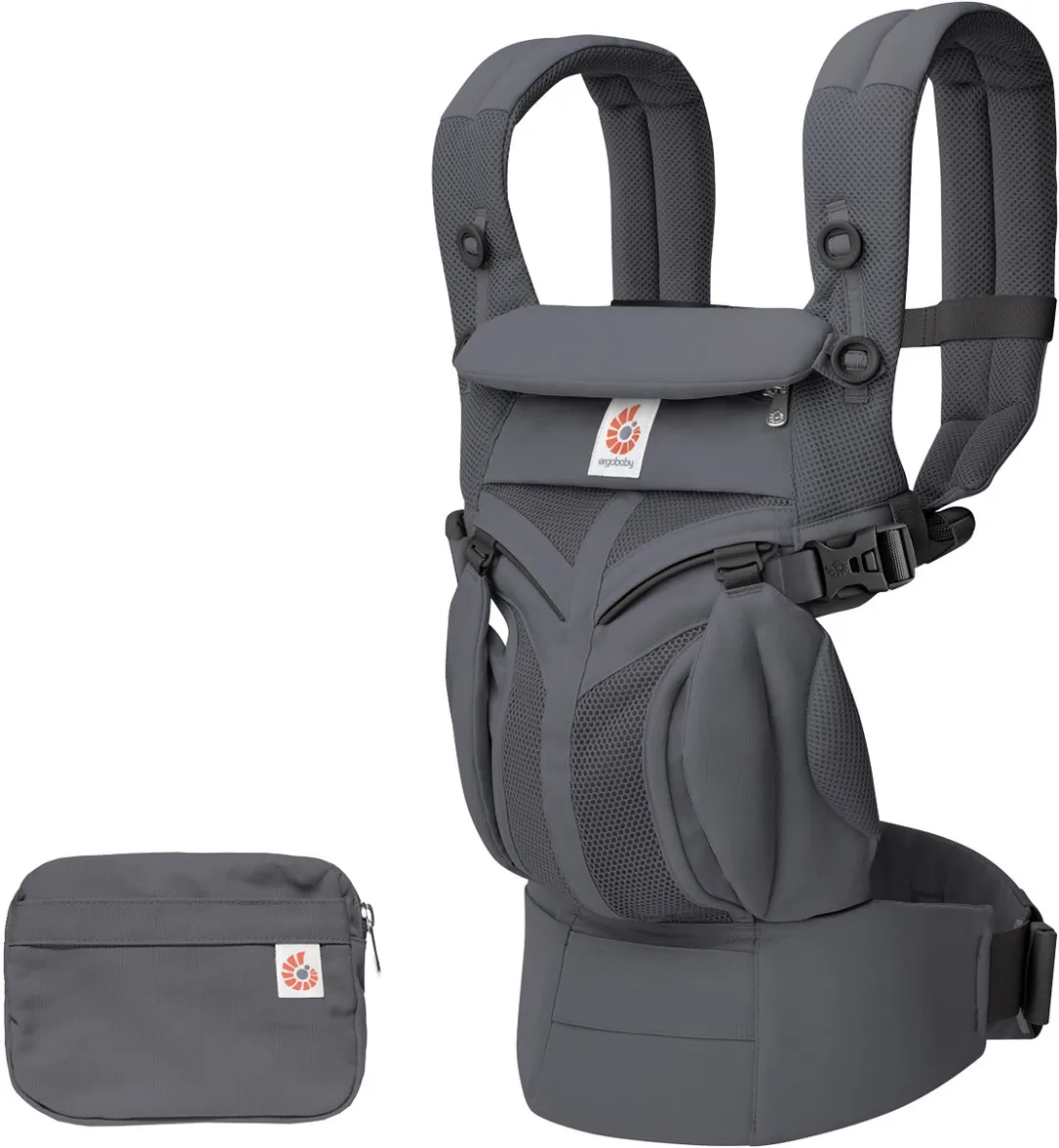 Ergobaby Omni Classic Mesh Draagzak - Charcoal Grey