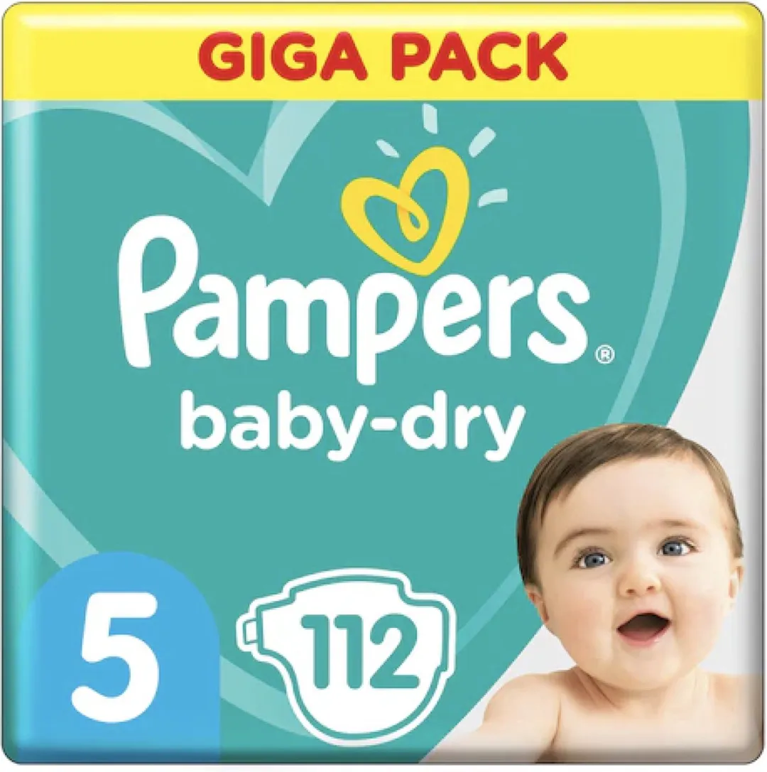 Pampers Baby Dry Maat 5 Mega Pack