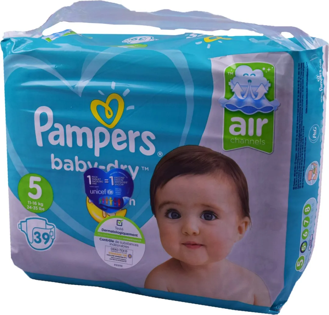 Pampers Baby Dry Luiers Maat 5 - 39 Stuks