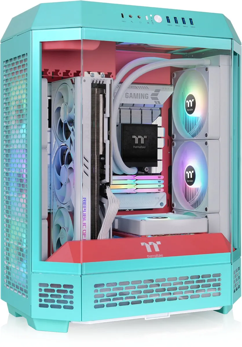 Thermaltake The Tower 600 PC Behuizing - Mint