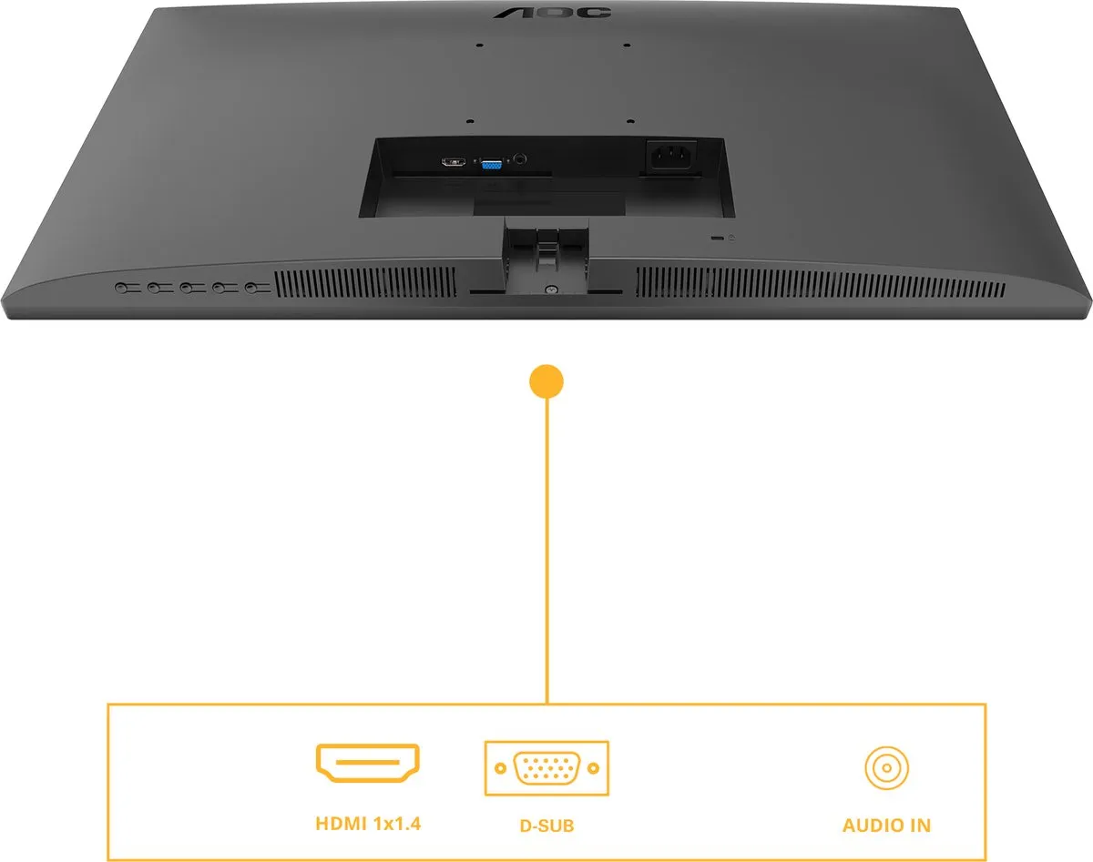 AOC 24B3HA2 Full HD Monitor 24 inch - 100Hz - 1ms - Randloos