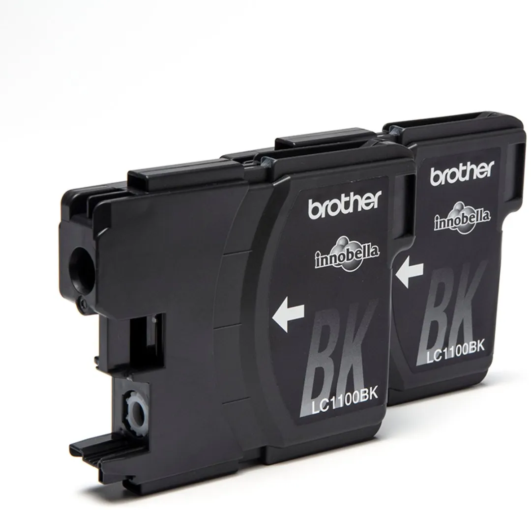 Brother LC-1100BKBP2DR Inktcartridge - 450 pagina's - 9ml - Zwart - afbeelding 5 van 6