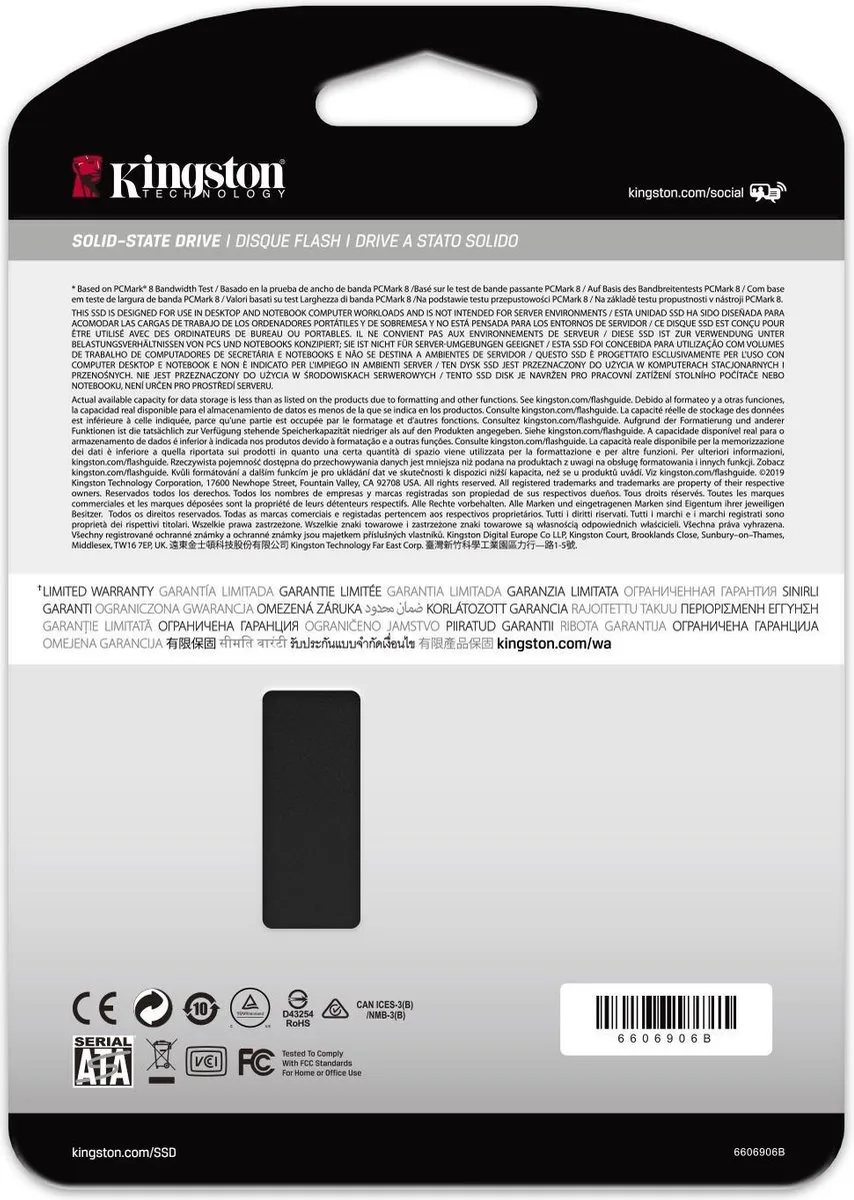 Kingston KC600 SKC600/512G SSD 500GB