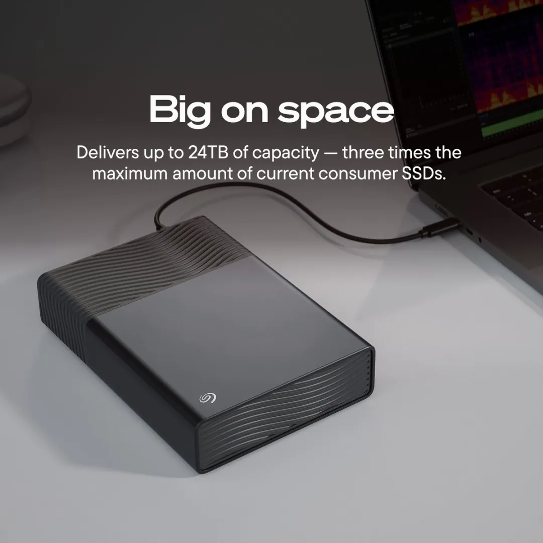 Seagate One Touch Desktop HDD 8TB - Space Grey