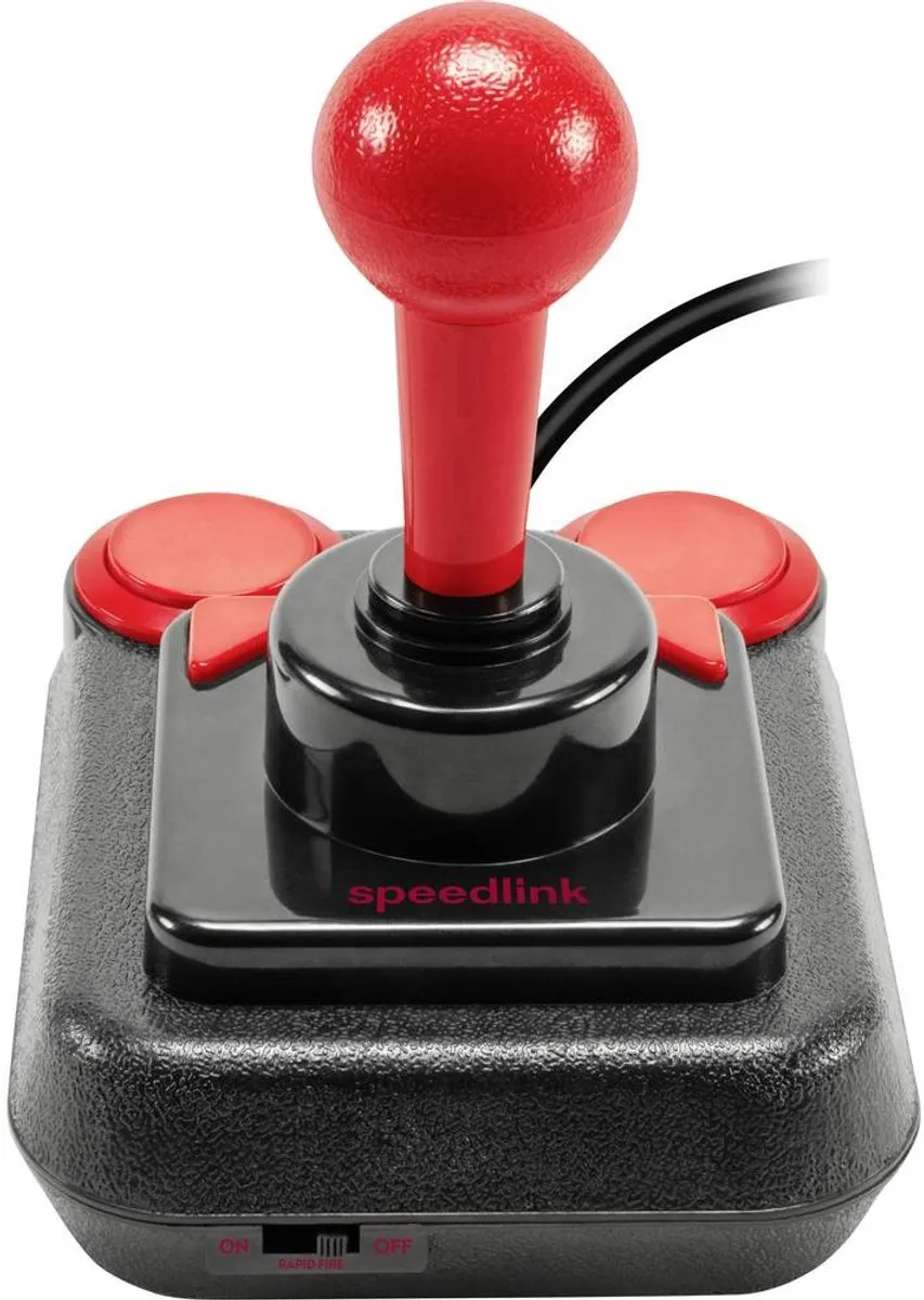 SpeedLink Competition Pro SL-650212-BKRD Joystick - USB - Zwart/Rood