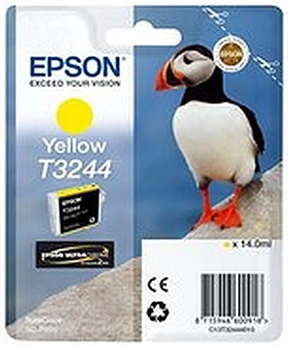 Epson T3244 Geel Inktcartridge C13T32444010